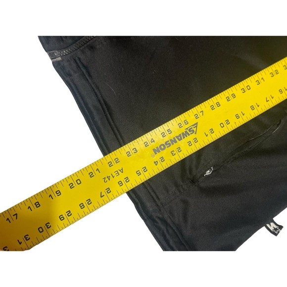 VINTAGE Starter Full Zip Sweater Size Large Mens Y2K Black Stripe Logo Star EUC‎ - Picture 11 of 16